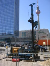 Baugrunderkundung BERLIN-Alexanderplatz